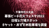 千葉県の花火大会22 中止情報まとめ 実施予定のもの マルコノコト